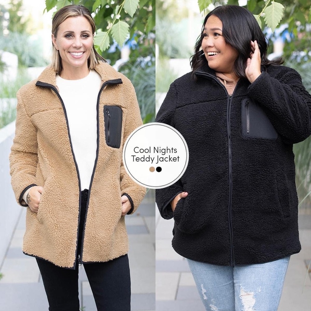 Sherpa jacket size Large